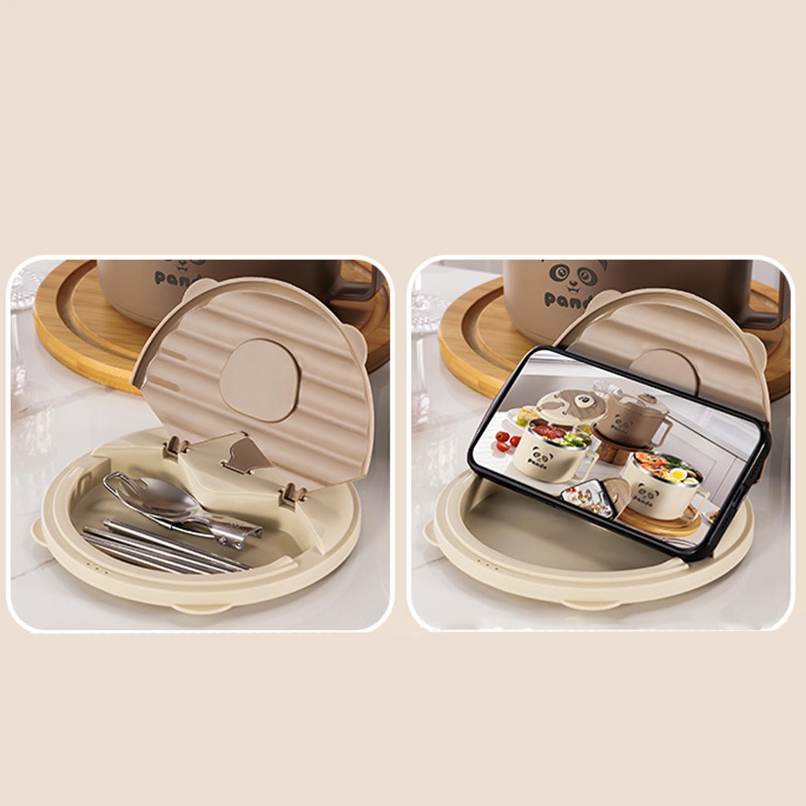 Meal Prep Noodles - 蓋付きスープボウル ポータブルミールプレップ容器 旅行用大型ヌードルボウル ランチ ディナー 朝食