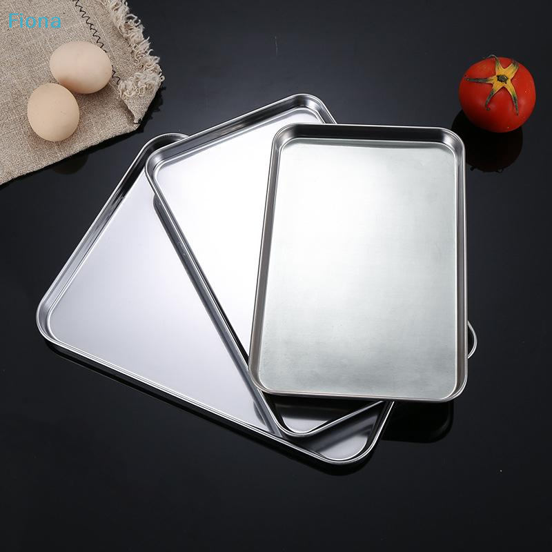 Meal Prep Menu - ☭ 長方形ステンレス製ベーキングシート - 調理、ベーキング、食事の準備に最適な業務用オーブン対応トレイ
