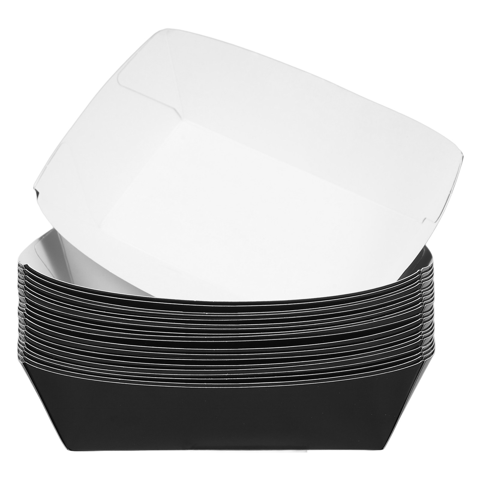 Meal Prep Hot Dogs - 20個入りクラフト紙製オープン型ホットドッグボックス 使い捨て食品容器 漏れ防止 軽量 チキンウィングやBBQの食事準備に最適