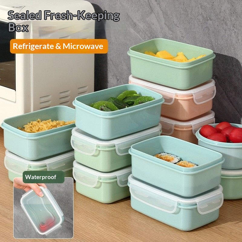 Meal Prep Chef - 気密食品保存容器 BPAフリー スタッカブル 漏れ防止 ランチボックス 冷蔵庫オーガナイザー
