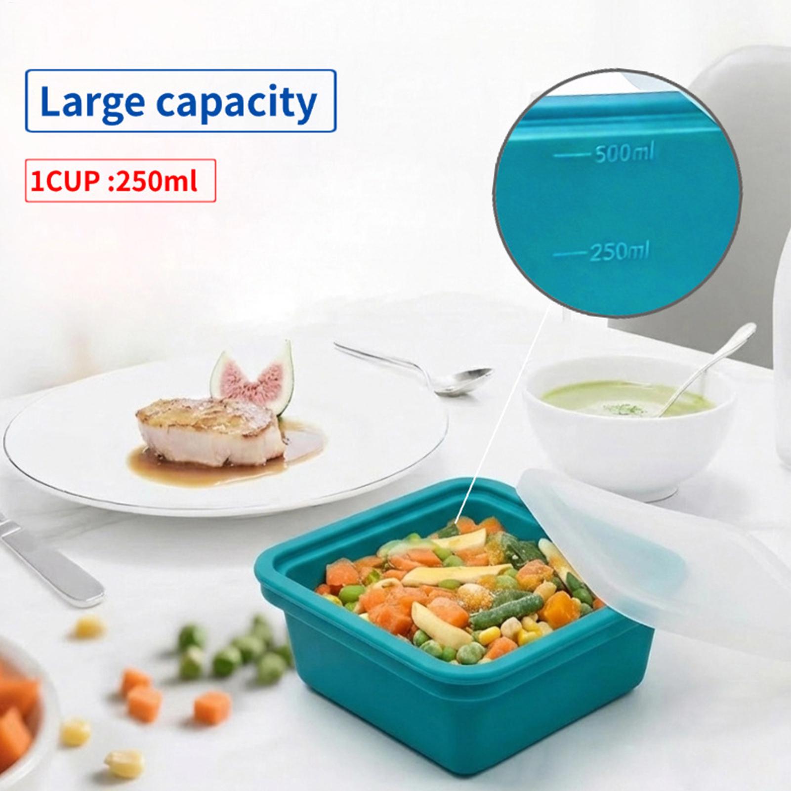 シリコーンスープ型 500 ミリリットル冷凍容器蓋付き簡単リ - Meal Prep Menu のレビューと価格