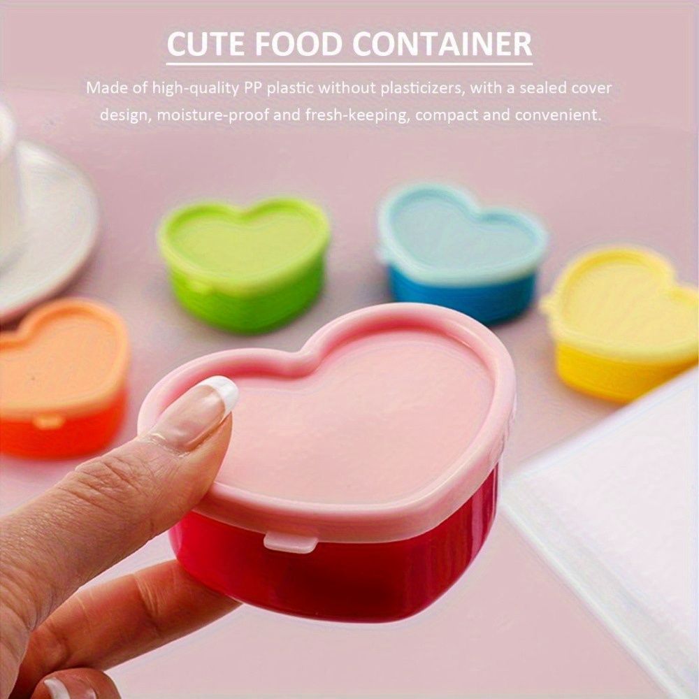 5 個ミニランチボックス調味料収納ボックス蓋付き再利用可能な - Salad Container Jar のレビューと価格