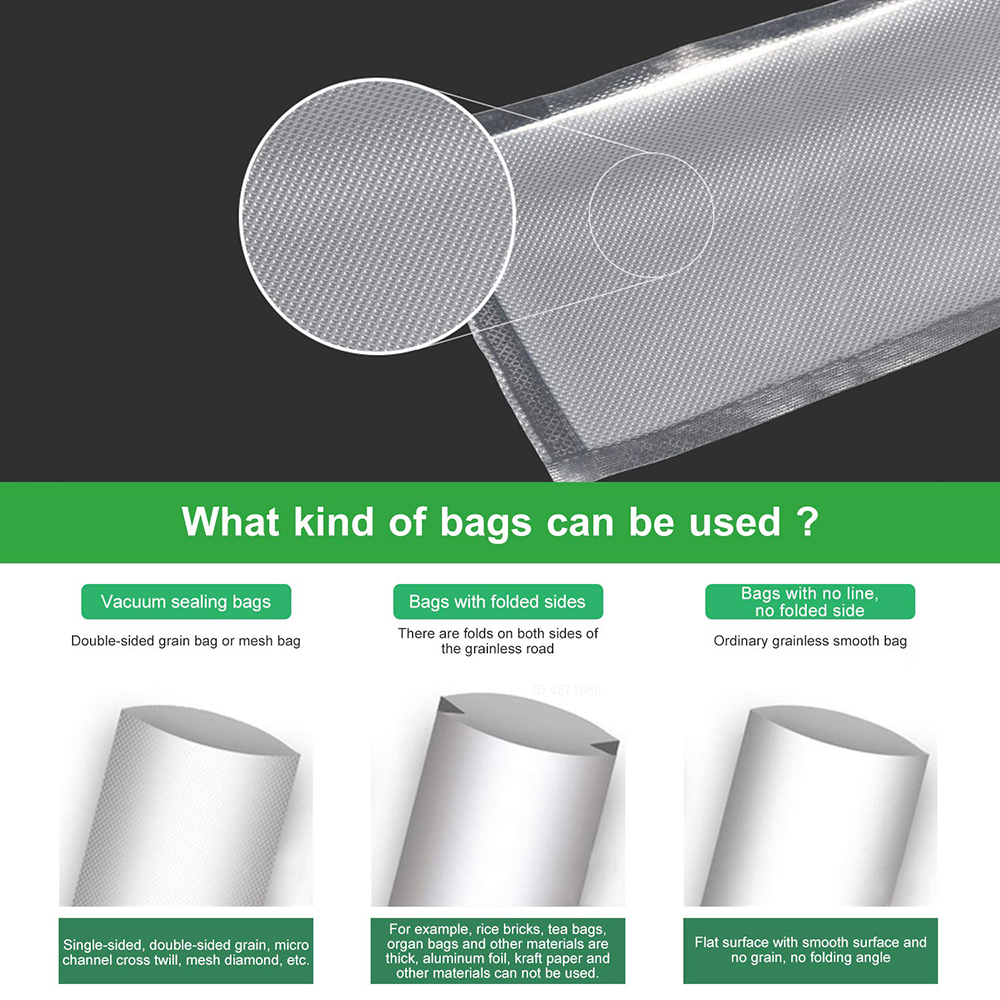 真空包装機用真空ロールバッグ 食品保存用真空バッグ 真空シー - Meal Prep Vacuum Seal Containers のレビューと価格
