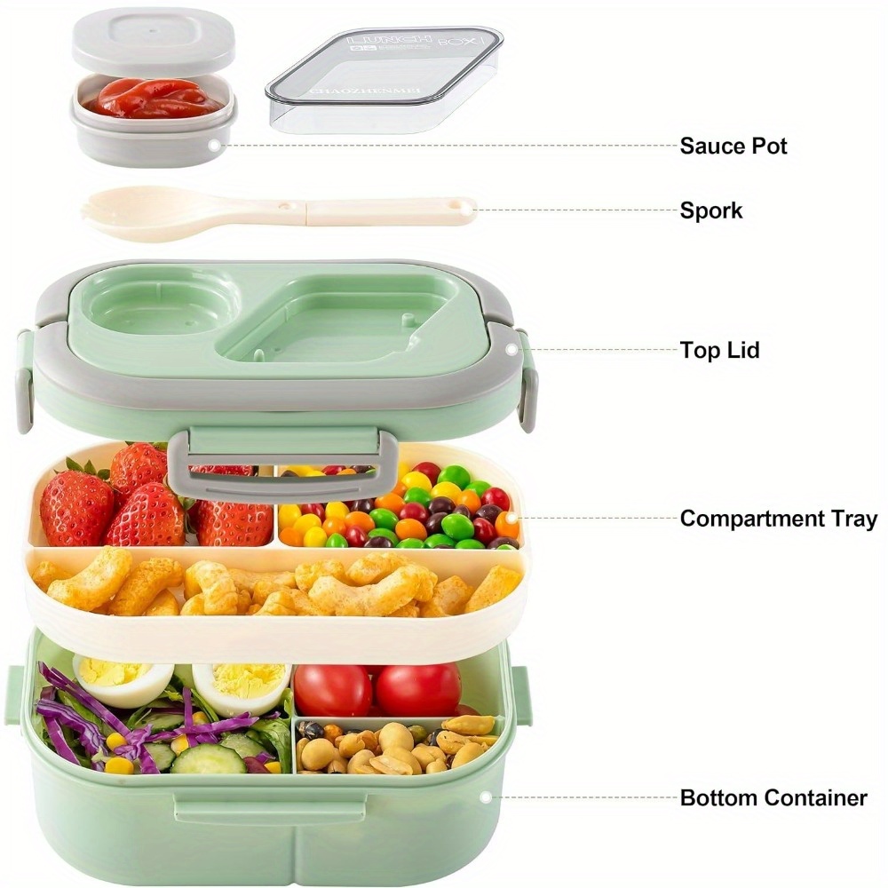 弁当箱 サラダ容器 大容量 サラダボウル 再利用可能なフォー - Salad Container Jar のレビューと価格