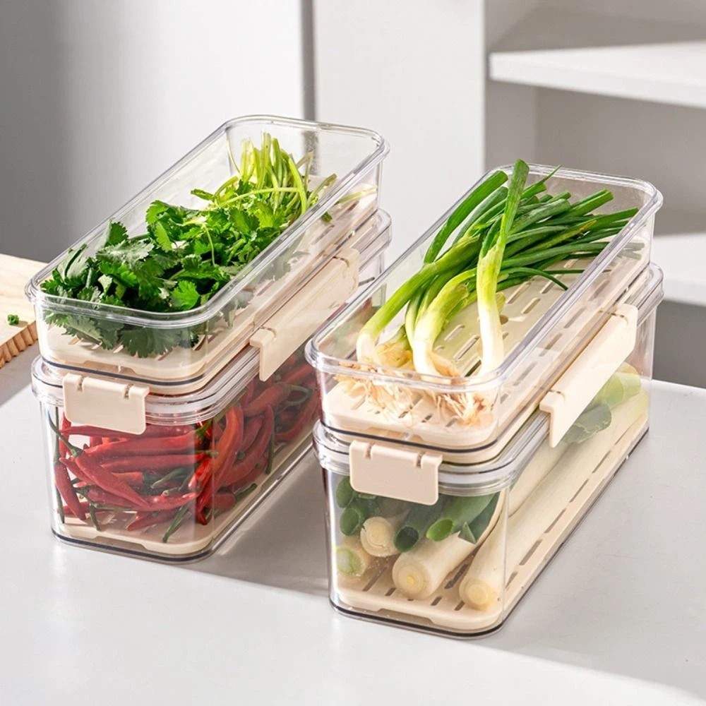 透明なフルーツ保存容器、鮮度保持、気密性のある生鮮食品容器、 - Meal Prep Noodles のレビューと価格