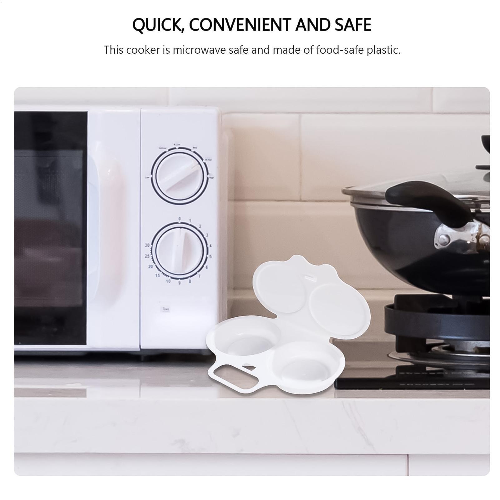 電子レンジ卵密猟者 DIY 卵ラウンドポーチドエッグノンステ - Meal Prep Healthy Breakfast のレビューと価格