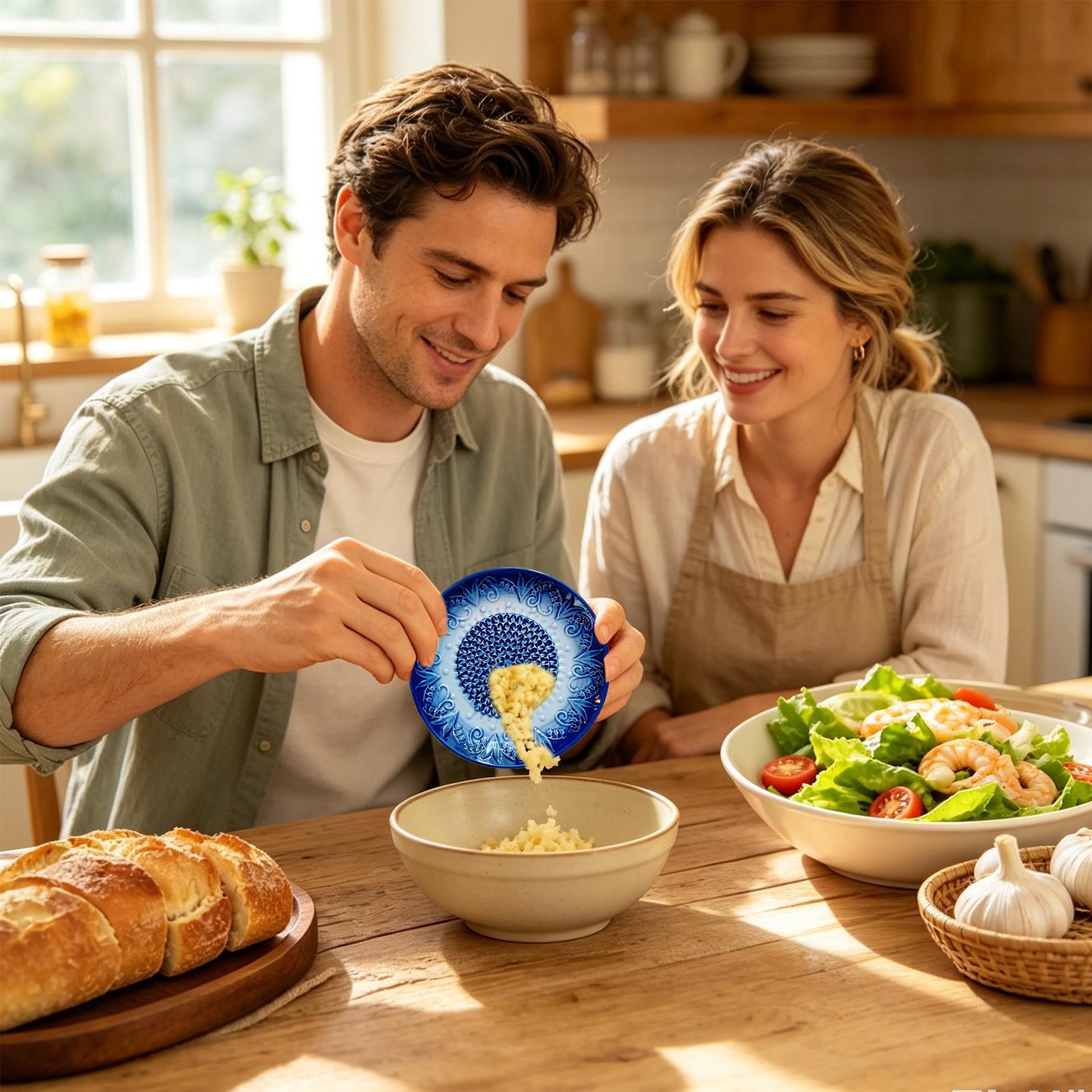 ガーリックプレートグレーター 手動生姜おろし器 チョコレート - Meal Prep Chef のレビューと価格