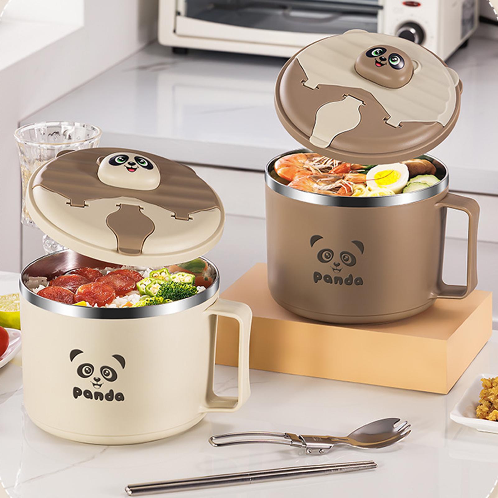 蓋付きスープボウル ステンレス製ミールプレップ容器 インスタ - Meal Prep Noodles のレビューと価格