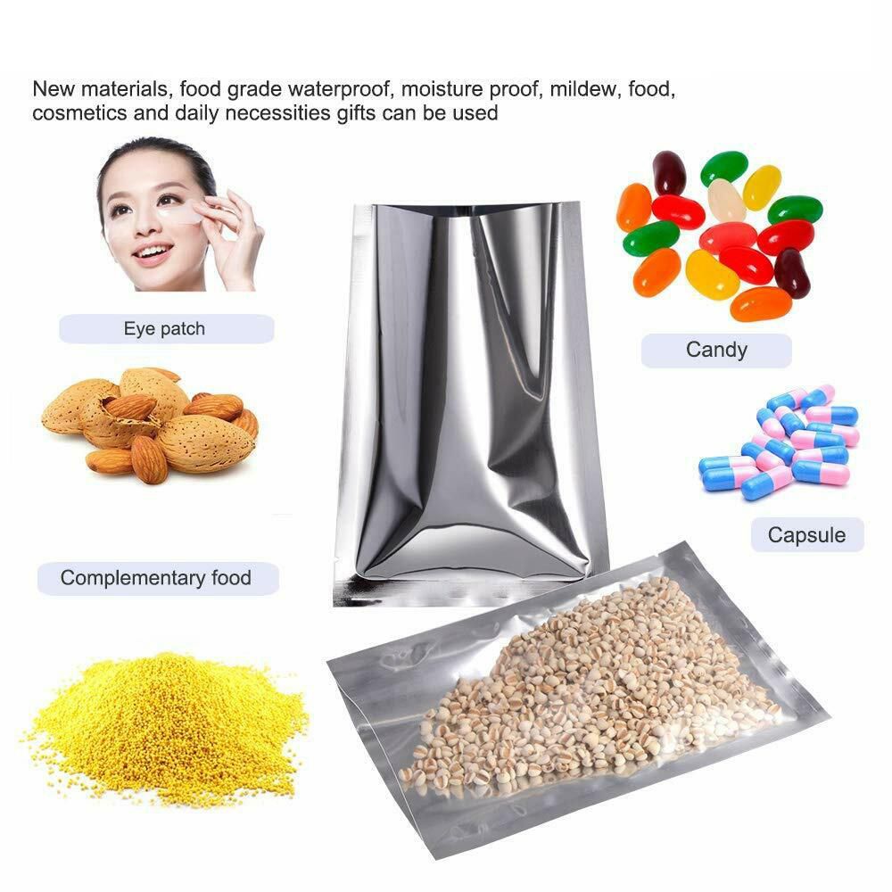 100枚入り 防水食品グレード キッチン用品 真空シーラー保 - Meal Prep Vacuum Seal Containers のレビューと価格