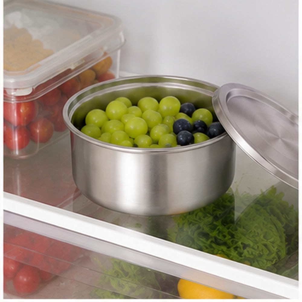 304ステンレス鋼製蓋付きラメキン、蒸し卵、ベビーフードボウ - Meal Prep Bowl のレビューと価格