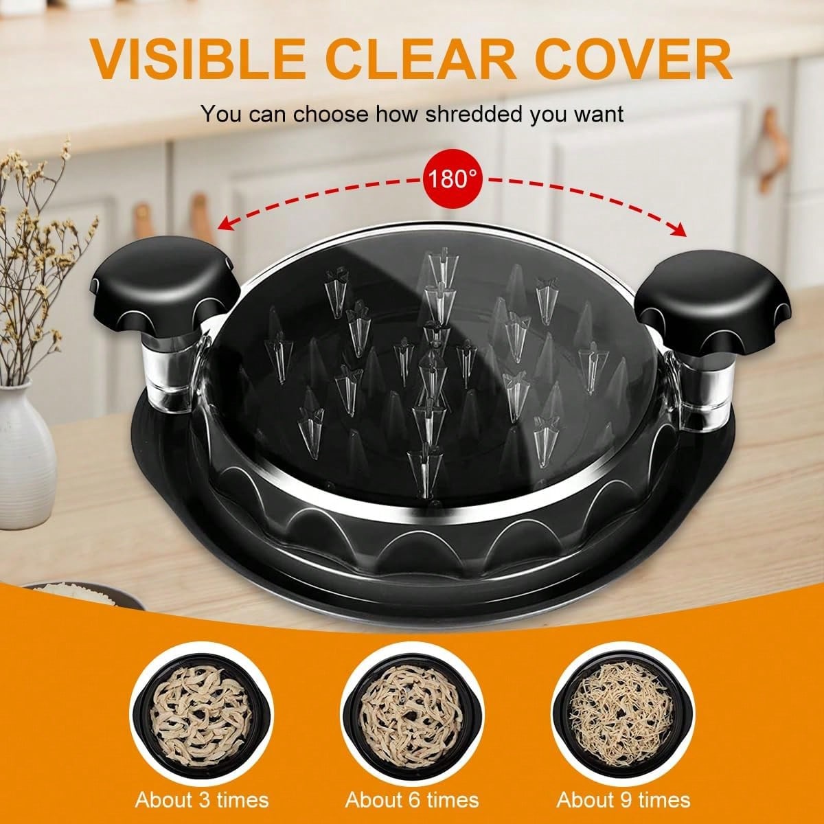 シェフィー人間工学に基づいた手動チキンシュレッダー、ペットフ - Meal Prep Chef のレビューと価格