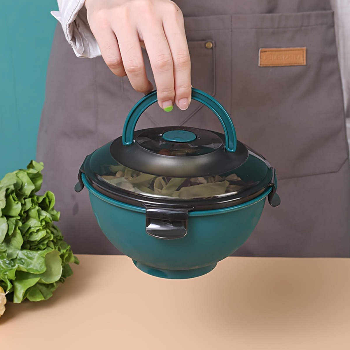 持ち運び可能なサラダヌードルスープボウル、漏れ防止ランチボッ - Salad Container Jar のレビューと価格