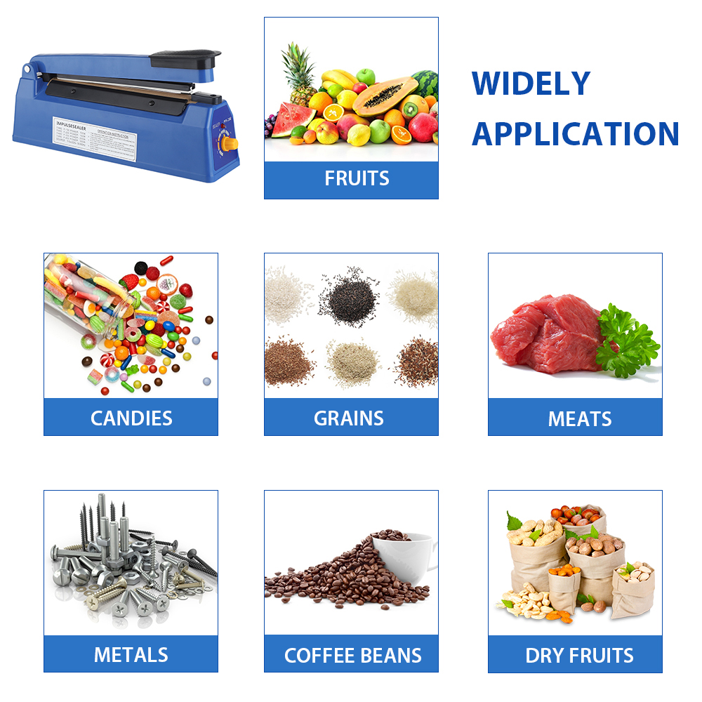 200 ミリメートルヒートシール機ホームインパルスシーラーキ - Meal Prep Vacuum Seal Containers のレビューと価格