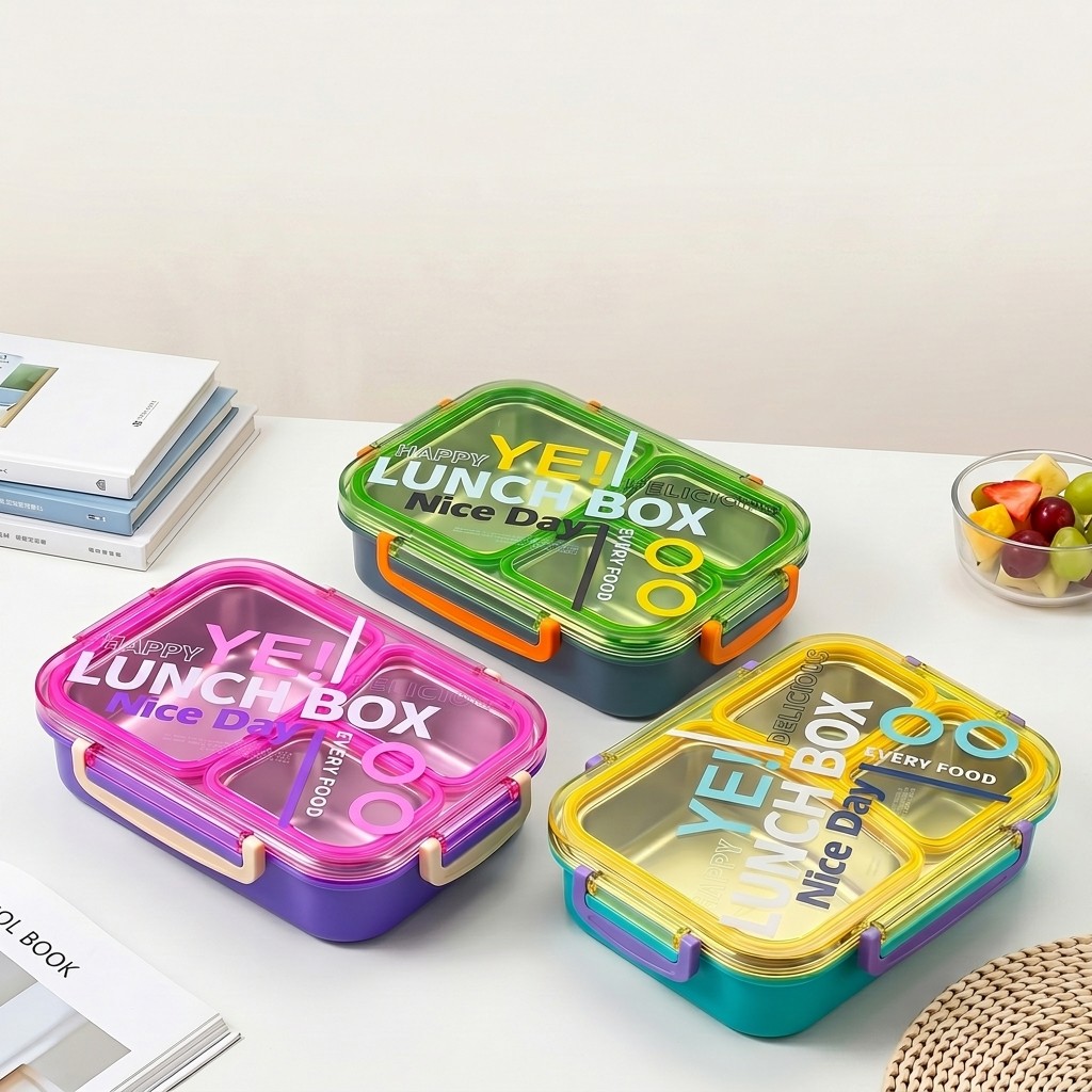 電子レンジ対応304ステンレス製弁当箱、仕切り付き食品保存容 - Meal Prep List のレビューと価格