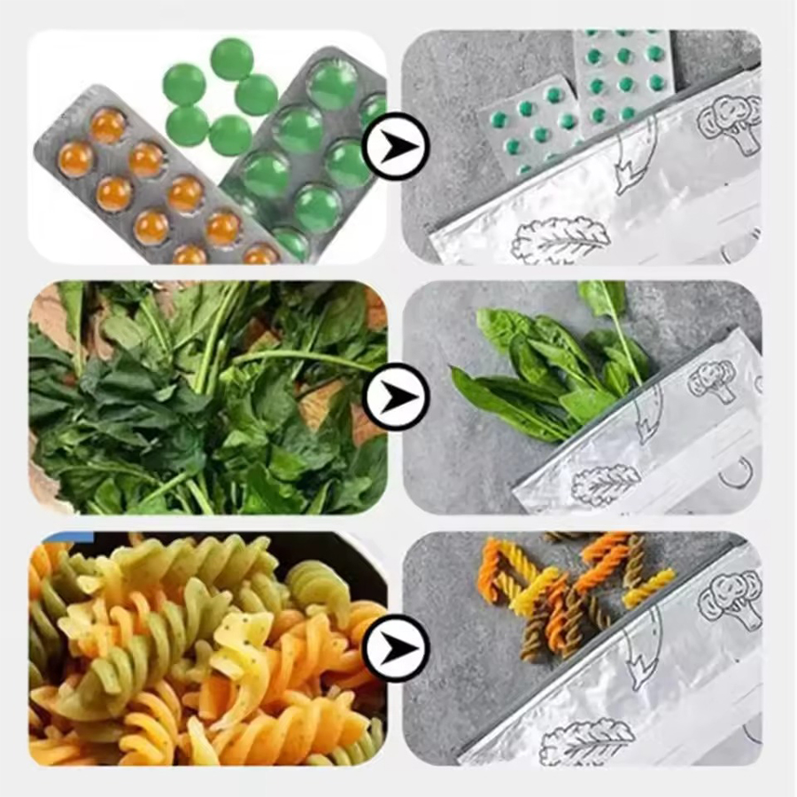 24-48枚/パック アルミホイルジップロックバッグ S M - Meal Prep Ziplock のレビューと価格
